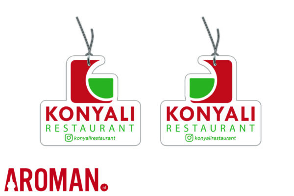 Konyali Restaurant autogeurtje geurhanger luchtverfrisser