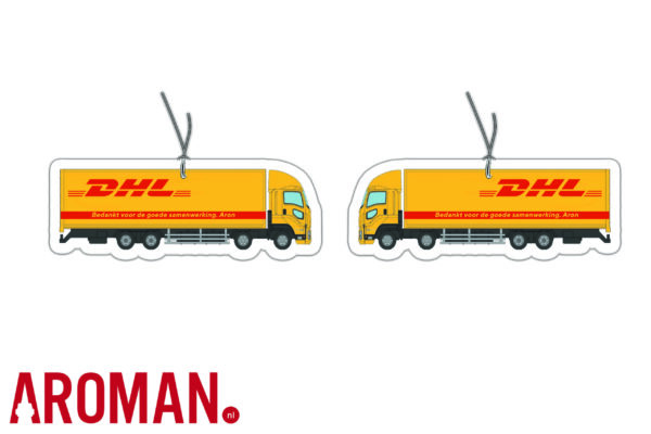 DHL Parcelshop Autogeurtje Voorkant achterkant copy