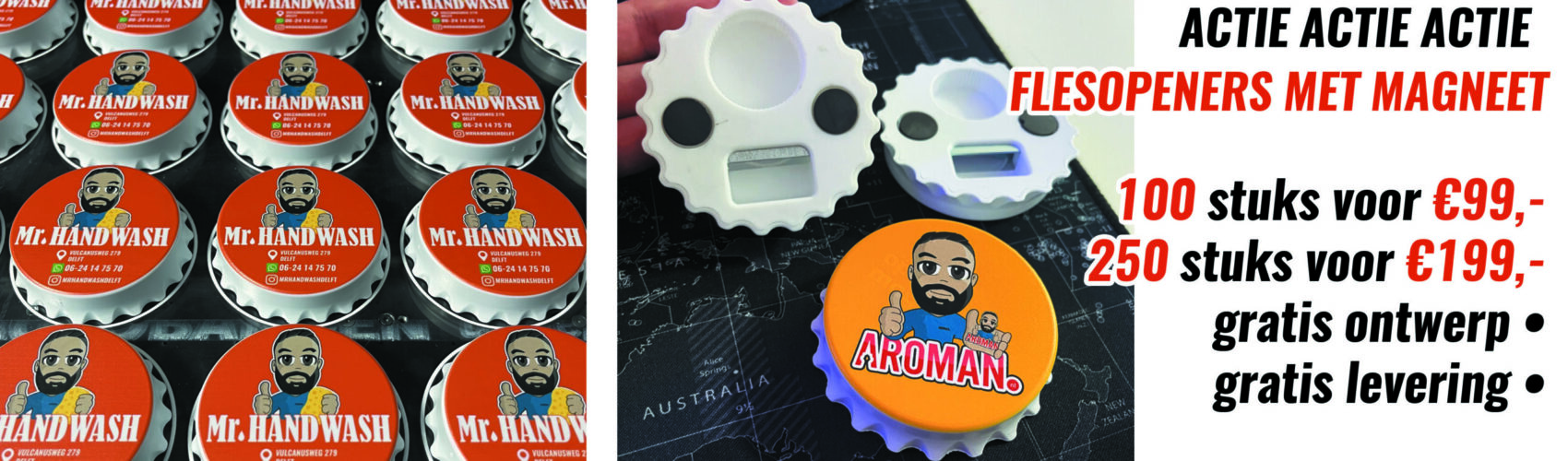 bedrukte flesopeners goedkoop