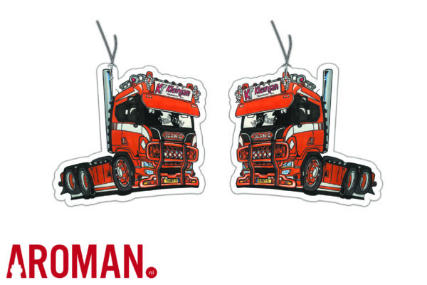 Klein jan maurice cartoons autogeurtje geurhanger luchtverfrisser