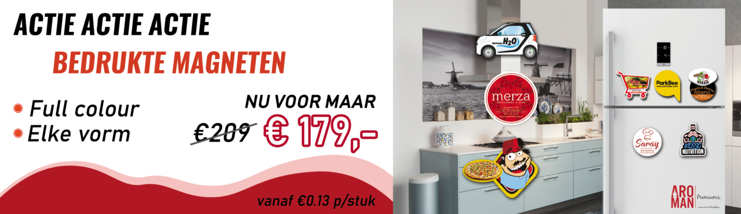 magneten bedrukken goedkoop